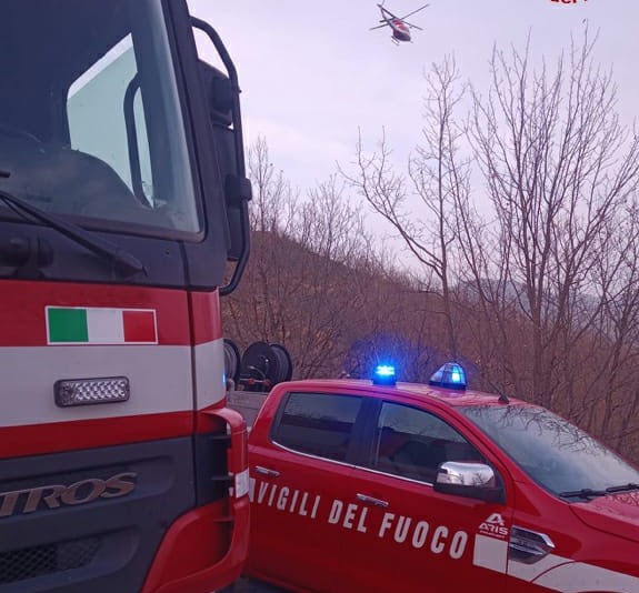 Ritrovate due persone disperse nell’Acquese dai vigili del fuoco