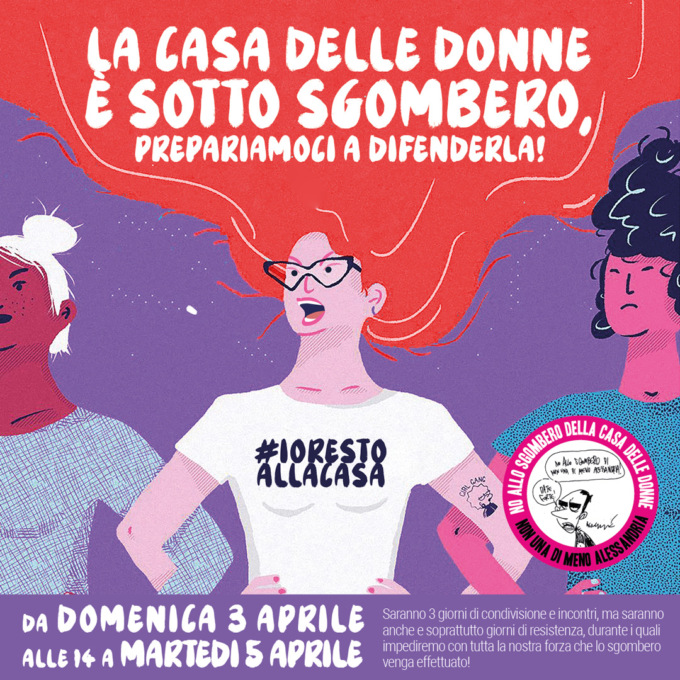 Alessandria: la Casa delle Donne “non si tocca”