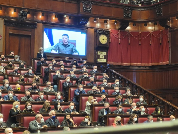 Berutti: “Il popolo italiano è vicino all’Ucraina”