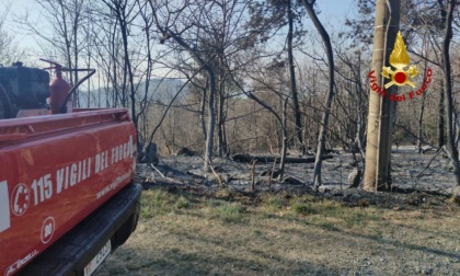 Mele: spento definitivamente l’incendio di vegetazione che ha interessato le alture