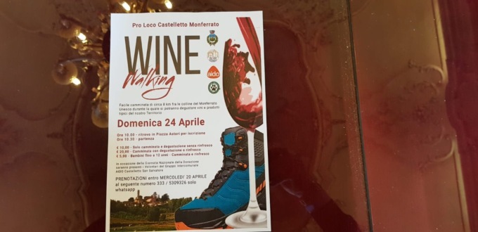 A Castelletto Monferrato arriva la Wine Walking tra le vigne