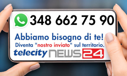 Abbiamo bisogno di te! Segnalaci una notizia e inviala su WhatsApp al 3486627590