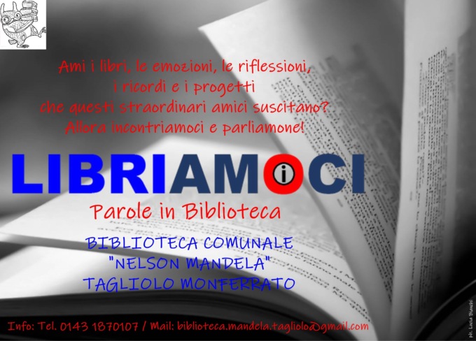 A Tagliolo Monferrato nuovo appuntamento con “Libriamoci, parole in Biblioteca”