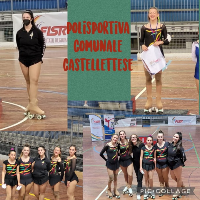 Pattinaggio: i risultati della Polisportiva Castellettese al campionato regionale Solo Dance