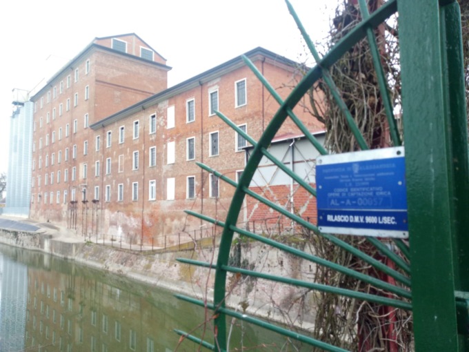 Canale De Ferrari a Felizzano: la portata del Tanaro è ridotta a un terzo