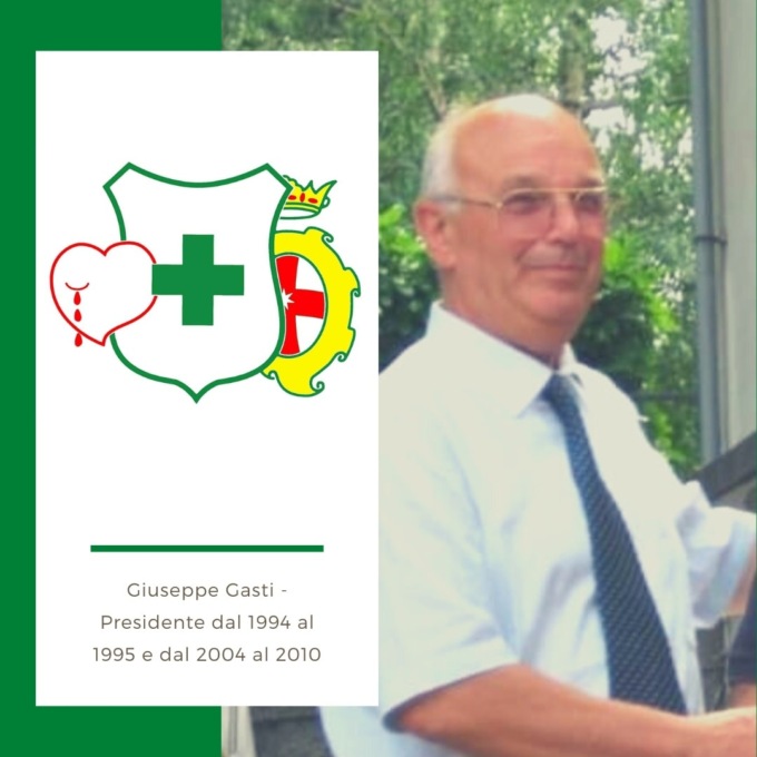 Lutto a Ovada: morto Giuseppe Gasti, ex presidente della Croce Verde Ovadese