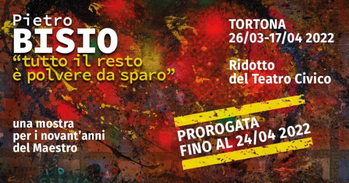 Tortona: prorogata la mostra di Pietro Bisio fino al 24 aprile