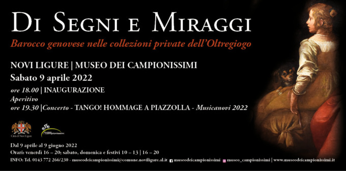 Al Museo dei Campionissimi di Novi la mostra sul Barocco genovese “Di segni e miraggi”
