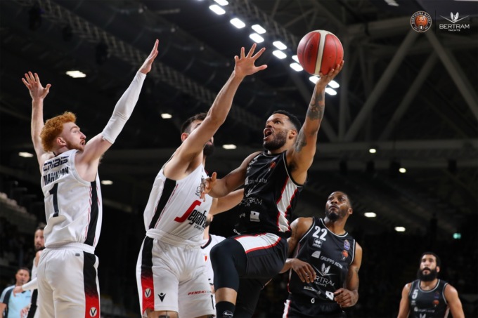 Derthona Basket, gara 3 va alla Virtus, out dalle semifinali scudetto
