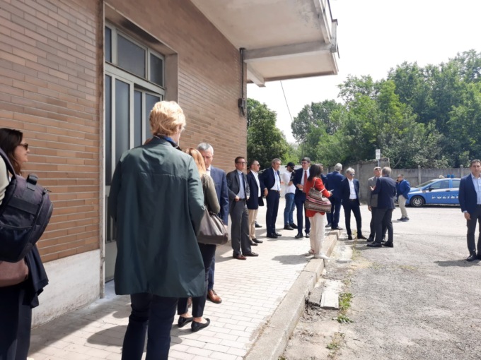 Terzo Valico: il sopralluogo del commissario Mauceri allo scalo ferroviario di Alessandria