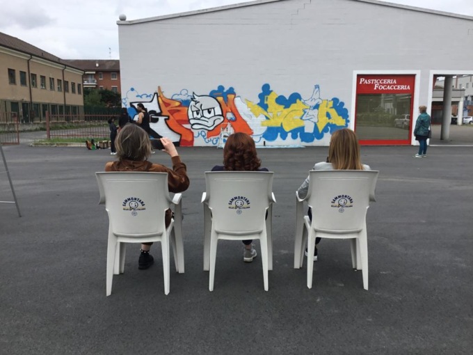 Al quartiere Cristo di Alessandria giovani artisti in azione per la prima edizione di “MurAles”