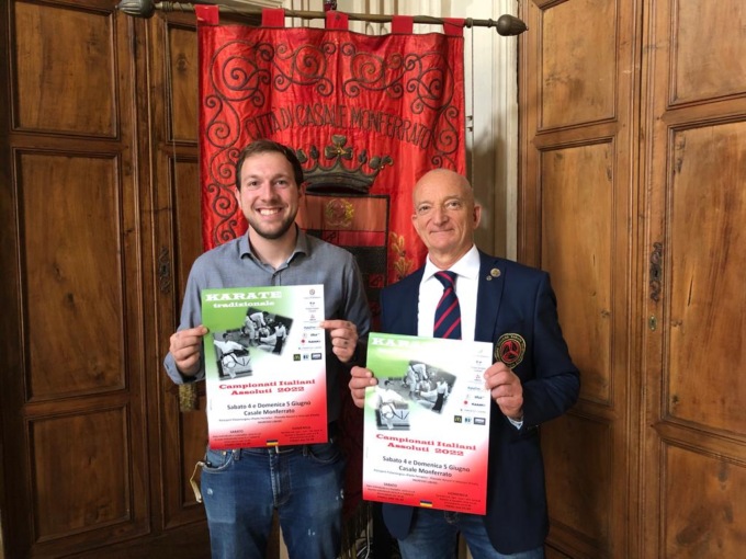 Sabato 4 e domenica 5 maggio a Casale Monferrato i Campionati Italiani Assoluti 2022 di Karate Tradizionale