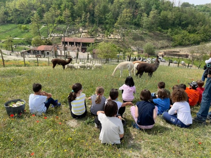 A scuola nel bosco: le lezioni nell’agriparco a Sarezzano