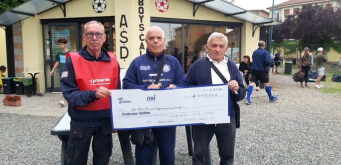 Ovada, 11° edizione Torneo Telethon: raccolti quasi 2000 €