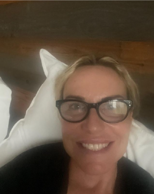 Covid per Antonella Clerici, a riposo nella sua villa di Arquata Scrivia