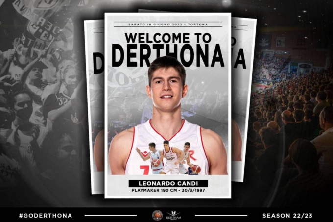 Basket: Leonardo Candi nuovo playmaker del Bertram Derthona