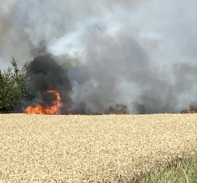 Nuovo incendio ad Alessandria: fumo anche sulla A21 e problemi di viabilità