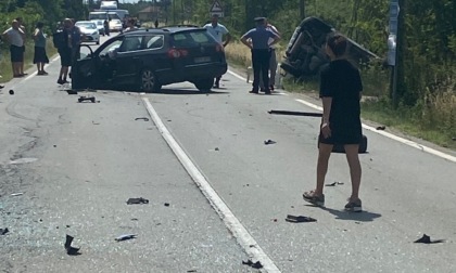 Incidente a Carentino, coinvolte tre auto