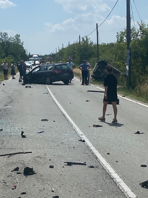 Incidente a Carentino, coinvolte tre auto