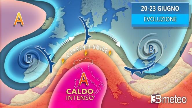 Continuano grande caldo e allerta siccità al nord