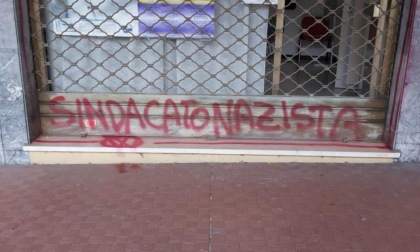 Acqui Terme, imbrattata la sede UIL. Bonzani: "Attacchi vili"