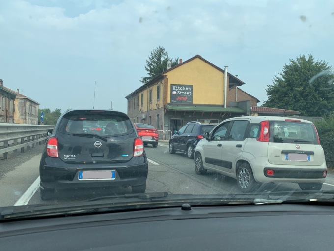 Spinetta Marengo: rallentamenti in direzione Alessandria causa lavori