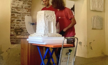 Il bozzetto della tomba Toscanini tornato dal prestito per la mostra di Livorno