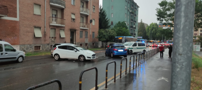 Alessandria: incidente sul cacalcavia del Cristo verso il centro città