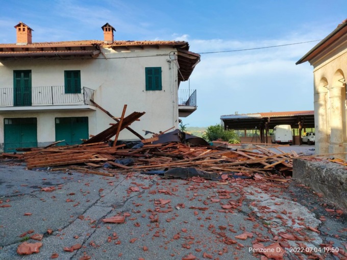 Maltempo: vento e pioggia si abbattono sulla provincia di Alessandria