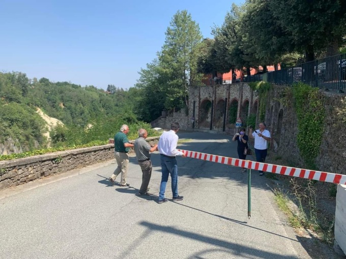 Riaperta a Rocca Grimalda la strada provinciale 199 delle Fontane