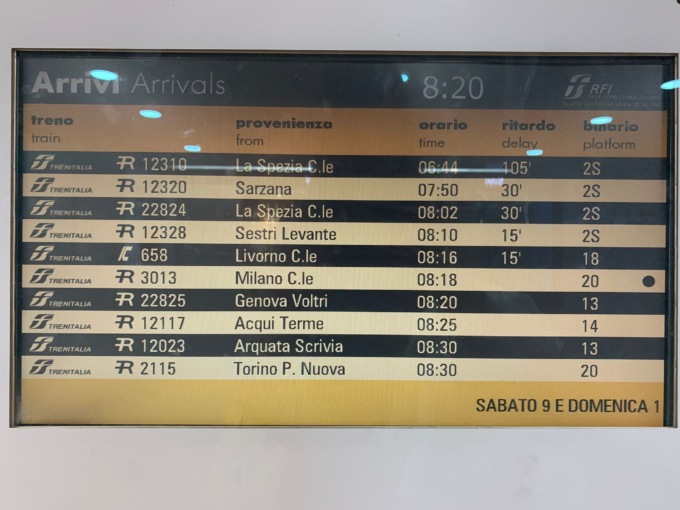 Treni nel caos a Genova dopo l’investimento di un cinghiale sui binari