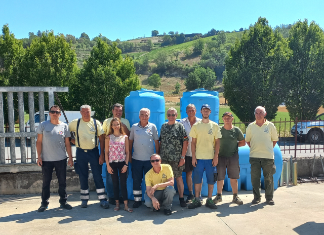 Siccità: la Provincia di Asti dona serbatoi per oltre 14 mila litri d’acqua