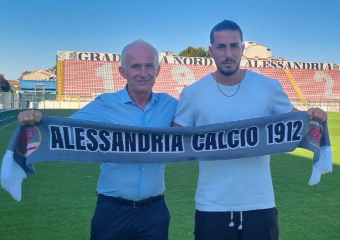 Alessandria Calcio, approda in grigio Alessio Nepi, in prestito dalla Pro Vercelli