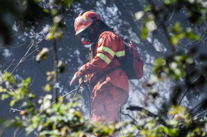 Val Graveglia, tanti focolai. Vvf Genova ipotizza origine dolosa