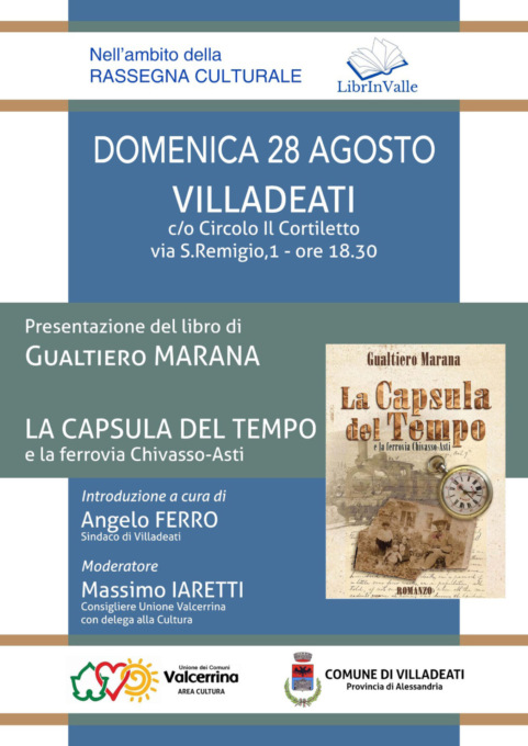 Gualtiero Marana a Villadeati per LibrInValle