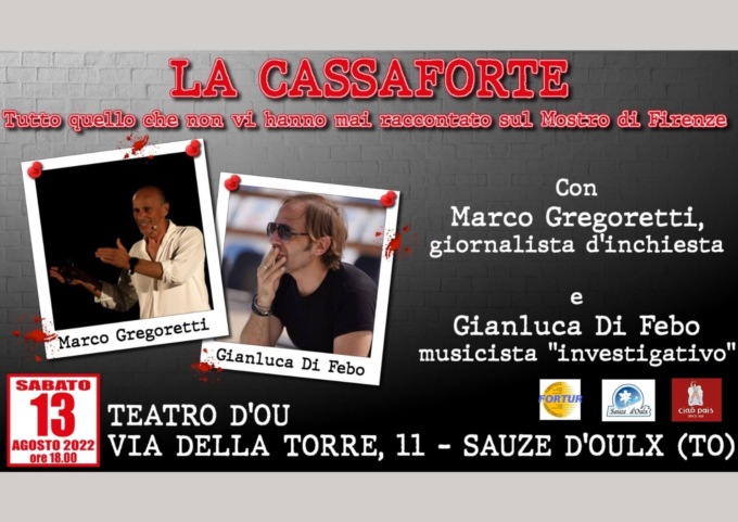 Il caso del “Mostro di Firenze” svelato stasera a Sauze d’Oulx