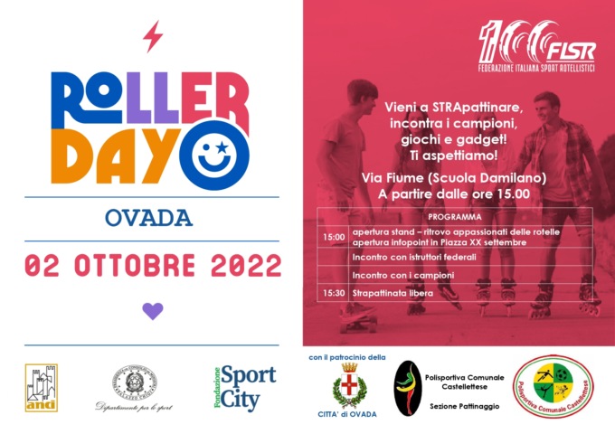 Roller Day: domenica 2 ottobre i festeggiamenti a Novi Ligure, Ovada e Tortona