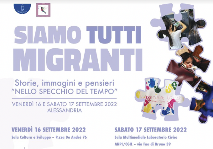 Ad Alessandria appuntamento al 16 settembre con “Siamo tutti migranti”