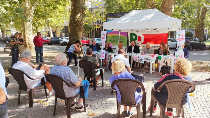 Alessandria: presentati i candidati del Partito Democratico per le elezioni del 25 settembre
