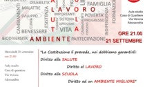 Elezioni 25 settembre: il PD sui valori costituzionali. L'intervento mercoledì 21 settembre alla Casa di quartiere