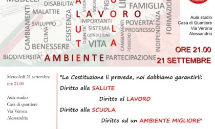 Elezioni 25 settembre: il PD sui valori costituzionali. L'intervento mercoledì 21 settembre alla Casa di quartiere