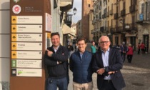 Installata la nuova cartellonistica turistica a Casale Monferrato