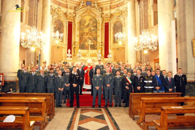 Alessandria: i finanzieri alla messa di San Matteo, santo patrono del Corpo