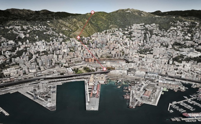 Comune Genova aggiudica realizzazione funivia Forte Begato. Sarà realizzata grazie ai fondi Pnrr