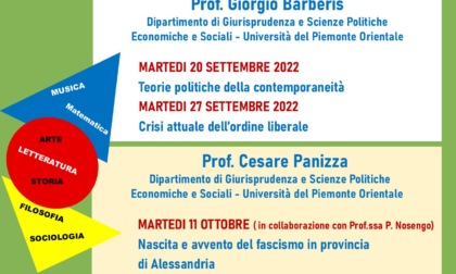 Alessandria, da martedì 20 riprendono le lezioni della Scuola del Popolo