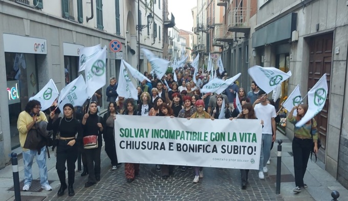 Alessandria, pfas: incontro tra il sindaco Abonante e il Comitato Stop Solvay