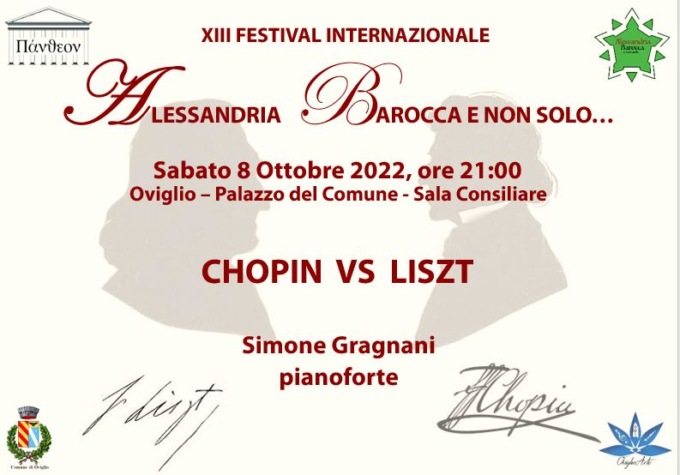 A Oviglio il concerto di Simone Gragnani, pianista di fama internazionale
