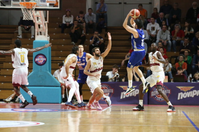 Monferrato Basket, tonfo nel derby piemontese contro la Reale Mutua Torino