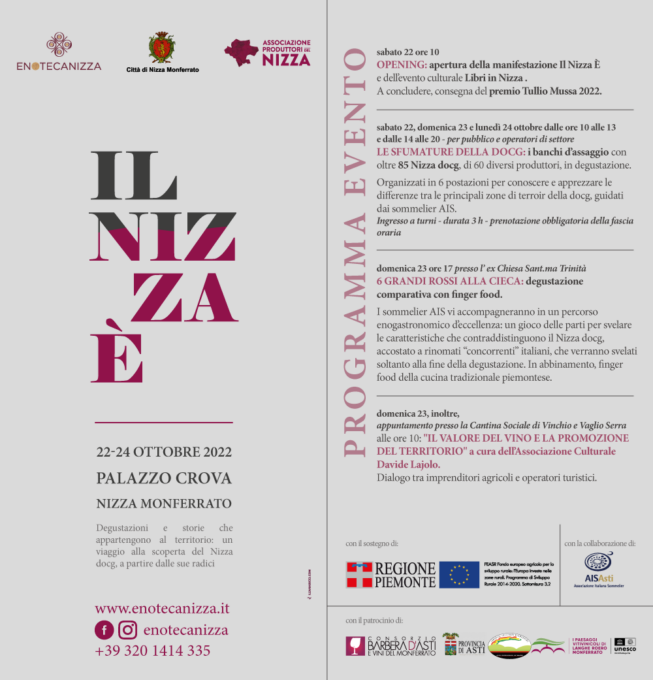 “Il Nizza è”, oltre 100 etichette per conoscere tutte le sfumature del Nizza Docg