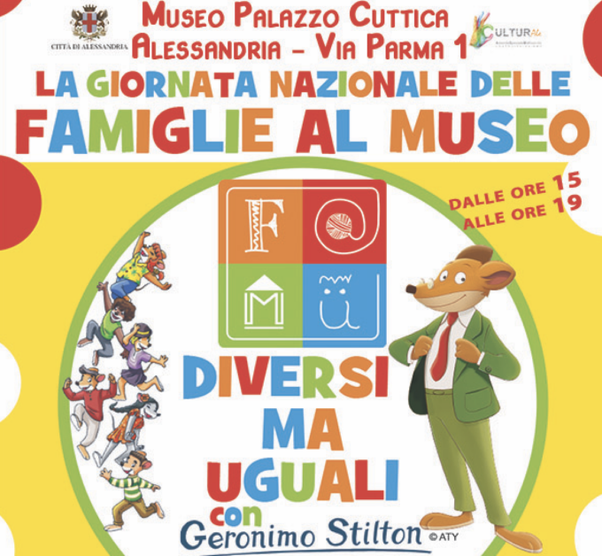 Alessandria partecipa a F@Mu 2022: una serie di iniziative per i bambini a Palazzo Cuttica￼